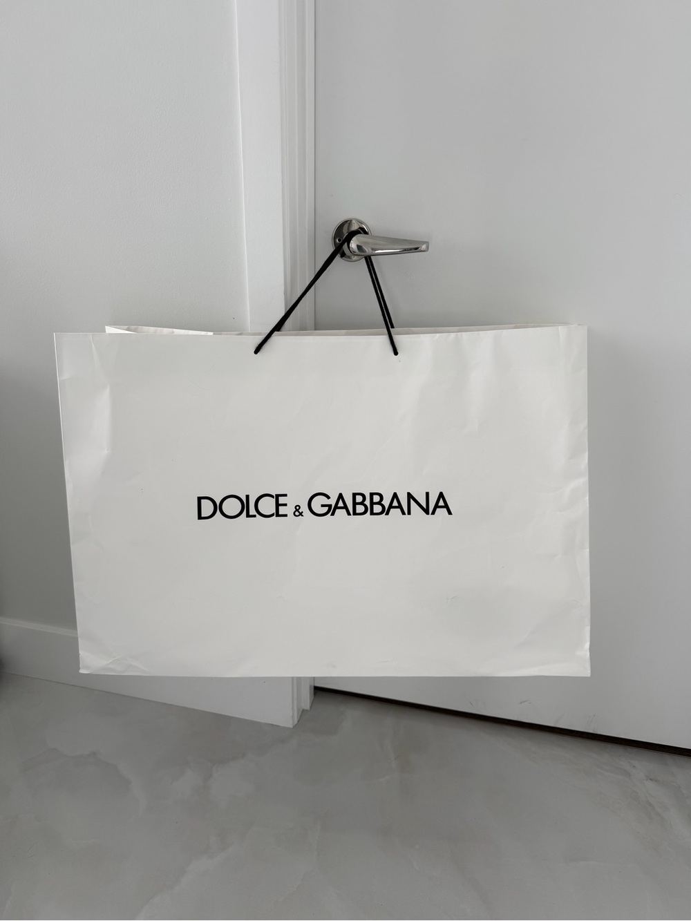 Giant XL Dolce & Gabbana Shopping Bag PRICED TO SELL
